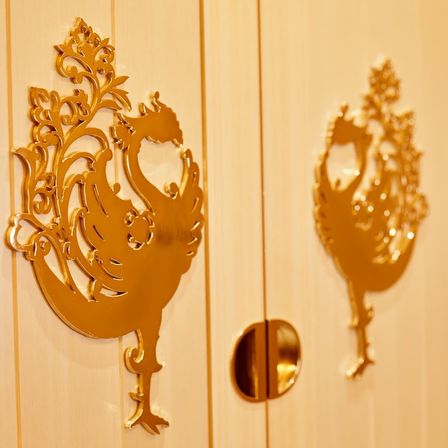 神殿入口を守るは1対の鳳凰文|The Okura Tokyo（オークラ東京）の写真(18321063)