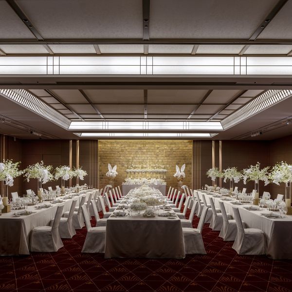 和モダンな雰囲気を演出する曙の間|The Okura Tokyo(オークラ東京)の写真(25147458)