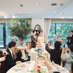 ケーキ入刀！|Angepatio（アンジェパティオ）の写真(50455218)