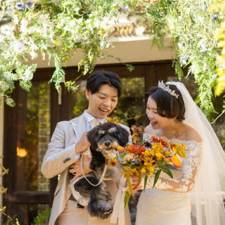 \わんこと一緒に見学!/わんこ試食付♪2万円分試食×感動挙式