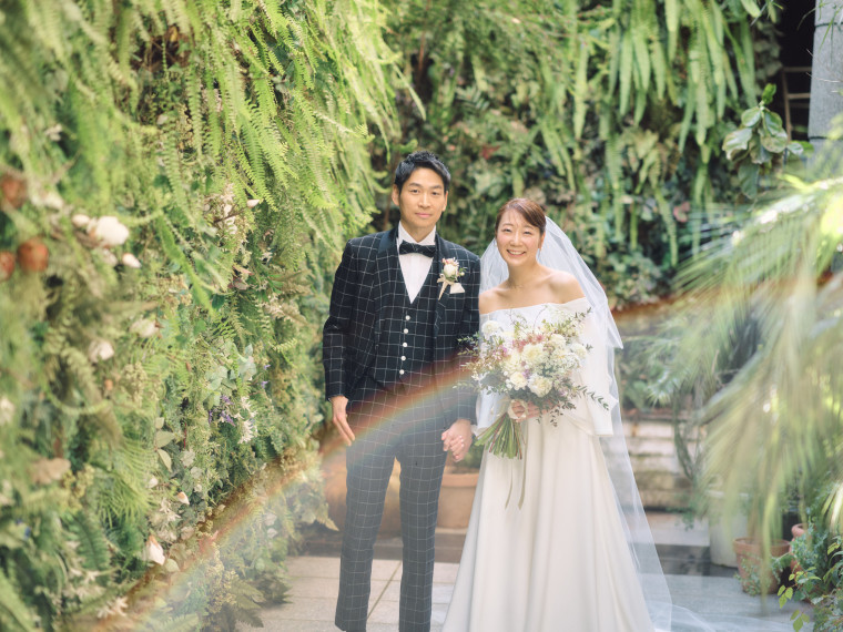 プライベートガーデンで叶える、自分らしい結婚式