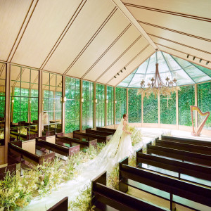 緑とハープの生演奏に包まれた新空間|アーヴェリール迎賓館(名古屋)の写真(26220454)