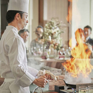 下ごしらえは1週間前から。四季折々の食材を取り入れた絶品料理でおもてなし|アーヴェリール迎賓館（富山）/テイクアンドギヴ・ニーズウェディングの写真(51586220)
