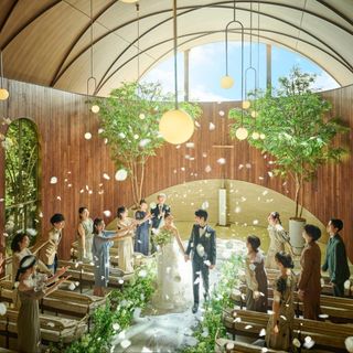 \光溢れる森の新チャペル/感動の挙式体験×豪華試食&ギフト
