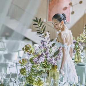 専属のドレスコーディネーターが新婦様をプロデュース