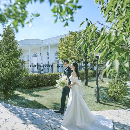 開放感広がる広大な敷地の貸切空間|ニーズ浜松 by T&G WEDDING(旧 アーセンティア迎賓館 浜松)の写真(61145076)