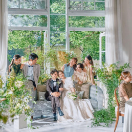 【1組限定】特選牛フィレ試食＆緑溢れるガーデン*光×緑の挙式