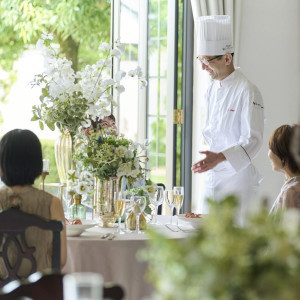 食材や味へのご要望を伺い至高の一皿へ仕上げていく、ふたりのためだけのシェフ|アーセンティア迎賓館（柏）/テイクアンドギヴ・ニーズウェディングの写真(56543009)