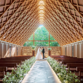 当館No1【黒毛和牛*試食】森のチャペル&貸切邸宅W体験★10大特典