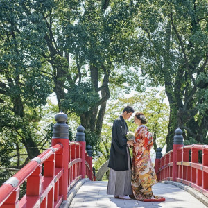 和装を取り入れ、格式の高い結婚式を|アーヴェリール迎賓館（岡山）/テイクアンドギヴ・ニーズウェディングの写真(10749732)