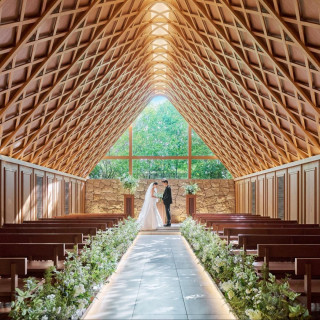 当館No1【黒毛和牛*試食】森のチャペル&貸切邸宅W体験★10大特典