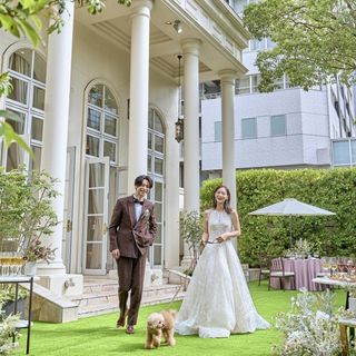 【ペット婚に◎】大切なワンちゃんも一緒!貸切会場で叶えよう