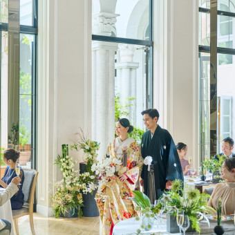 和装で人と違うウエディングを