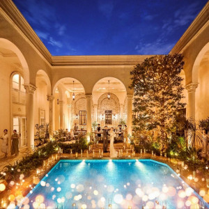 【憧れ映え空間】プール付貸切邸宅×ドレス優待*150万優待