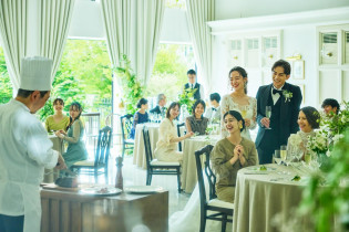 至極の料理でゲストをおもてなし|アーセンティア迎賓館（高崎）/テイクアンドギヴ・ニーズウェディングの写真(55872169)