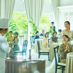 こだわりの貸切空間と美食で、ゲストをおもてなし|アーセンティア迎賓館(高崎)/テイクアンドギヴ・ニーズウェディングの写真(55884361)