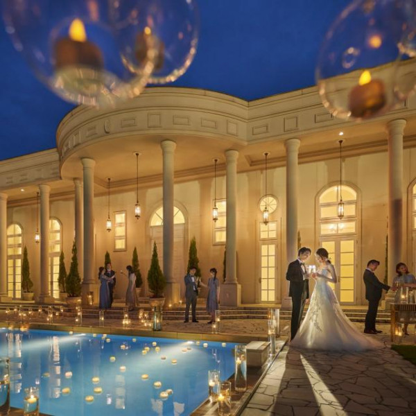 ナイトガーデンも人気♪非日常感を味わえる♪