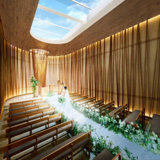 試食付BIG【憧れのチャペルで挙式体験】ドレス優待＆ギフト付