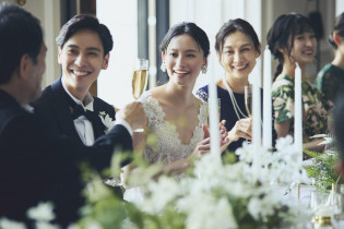 ゲストとの会話が弾むパーティ|アーヴェリール迎賓館（姫路）/テイクアンドギヴ・ニーズウェディングの写真(56273587)