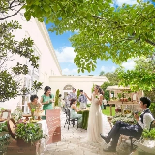 【当館人気No1】森の挙式＆ガーデン演出×試食×最大150万優待