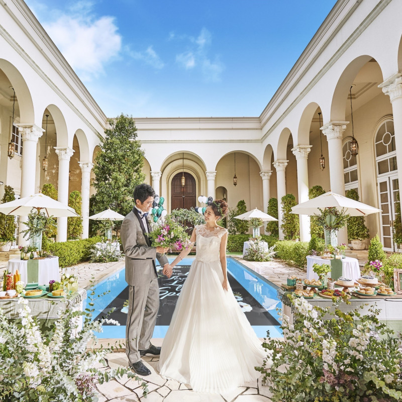 立飛駅のガーデンウェディング特集