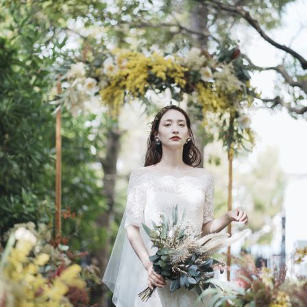 こだわりの装花とドレスに包まれて|ニーズ八王子 by T&G WEDDINGの写真(20715262)