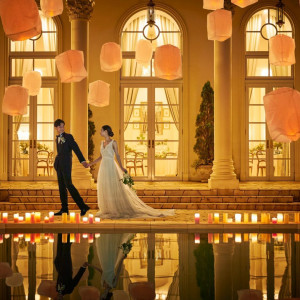 HP限定【木×石のNEWチャペル!】水辺で叶える貸切W×牛フィレ試食