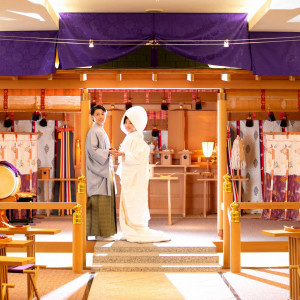 出雲大社の分祀が館内に。挙式やお写真を撮る事ができます。|ロイヤルマナーフォート ベルジュールの写真(52914541)