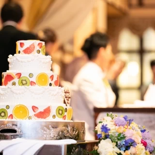 おふたりだけのオリジナルウェディングケーキ