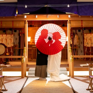 番傘やアイテムもお貸出し出来ます!演出やスナップショットに。