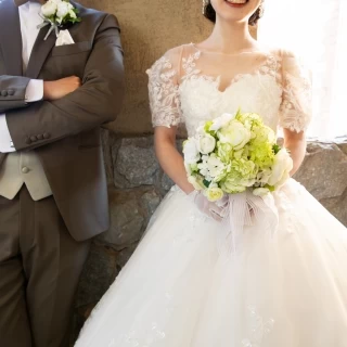 ブーケ・ブートニアをセットで。