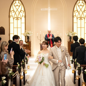 おふたりの雰囲気・イメージから一つ一つ丁寧に結婚式を創り上げます|南青山ル・アンジェ教会の写真(53429905)