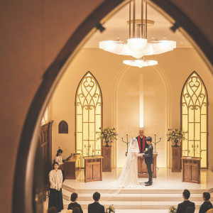 当日は生演奏でより厳かで上質な結婚式を迎えることができる|南青山ル・アンジェ教会の写真(26090236)