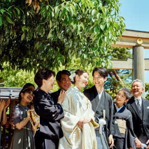 澄み渡る空気と壮大な自然美とに抱かれる【明治神宮での神前挙式】|FOREST TERRACE 明治神宮・桃林荘の写真(52199478)