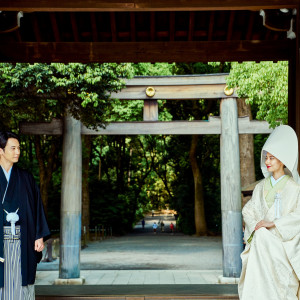 澄み渡る空気と壮大な自然美とに抱かれる【明治神宮での神前挙式】|FOREST TERRACE 明治神宮・桃林荘の写真(52199467)