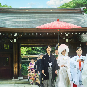 澄み渡る空気と壮大な自然美とに抱かれる【明治神宮での神前挙式】|FOREST TERRACE 明治神宮・桃林荘の写真(36381974)