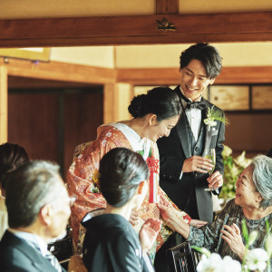 【桃林荘】自然光がたっぷり差し込む純日本家屋での貸切披露宴が叶います|FOREST TERRACE 明治神宮・桃林荘の写真(36382302)