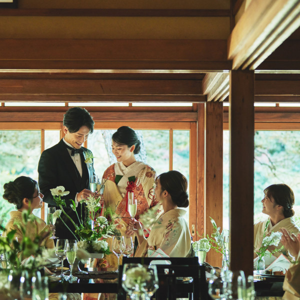 【桃林荘】自然光がたっぷり差し込む純日本家屋での貸切披露宴が叶います|FOREST TERRACE 明治神宮・桃林荘の写真(36382303)