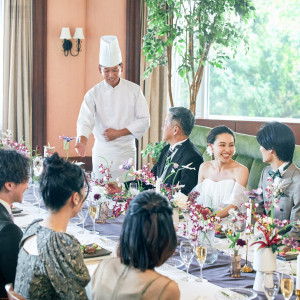 大切な家族とくつろぎ空間で温かな笑顔溢れる結婚式