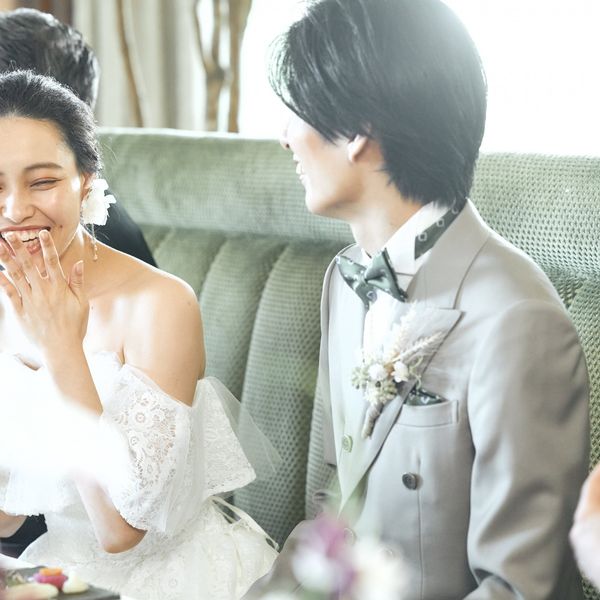 大好きな人たちに囲まれて、祝福を浴びる日。こぼれ落ちるのは、これまで見たことがないほど輝く、幸せに満ち瞬間|ホテルグランドティアラ南名古屋の写真(46261414)