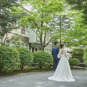 クラシカルなリゾートホテルへ|旧軽井沢礼拝堂 旧軽井沢ホテル音羽ノ森の写真(44596787)