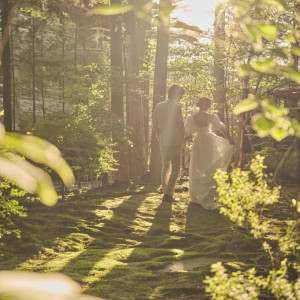 秋SP＼交通費1万優待＆スタバ3千円ギフト／森の挙式体験＊美食フレンチ