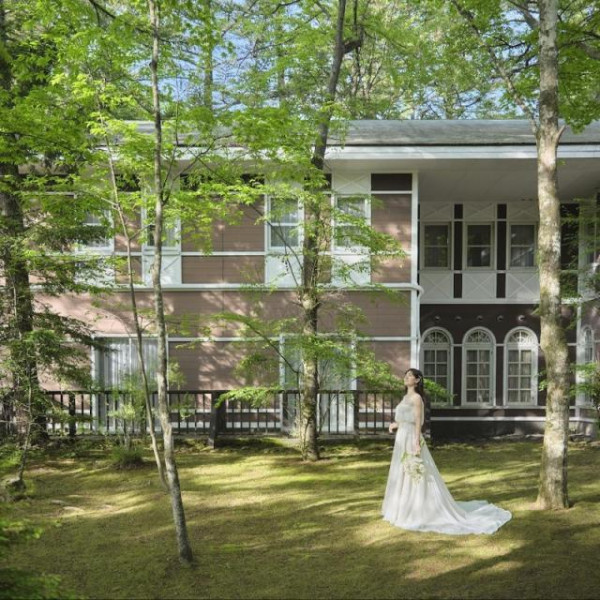 森の中のウエディング