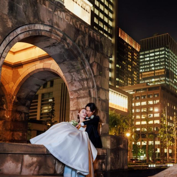 人気の東京駅周辺ロケーションフォト撮影