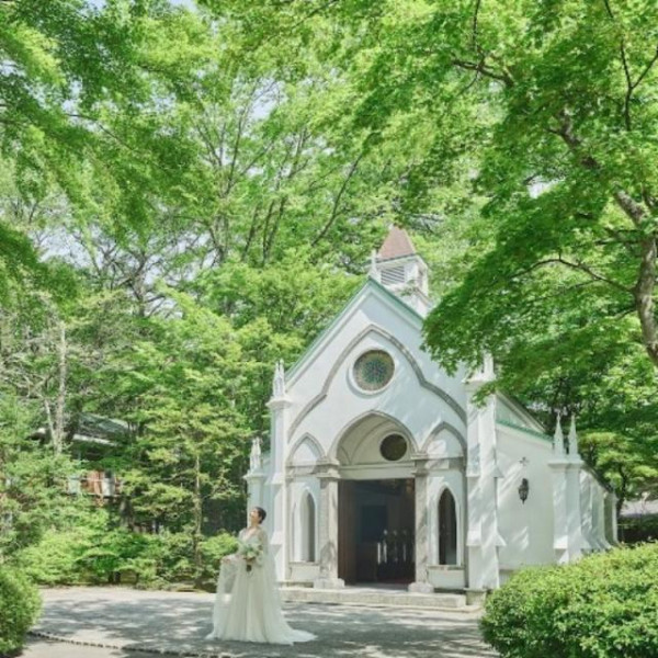 森の中のウエディング