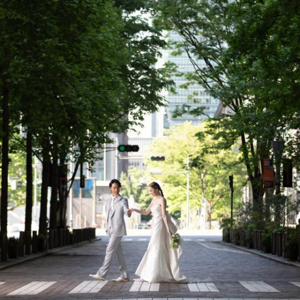 人気の東京駅周辺ロケーションフォト撮影