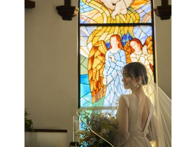 軽井沢で厳かで温さに満ちた正統挙式