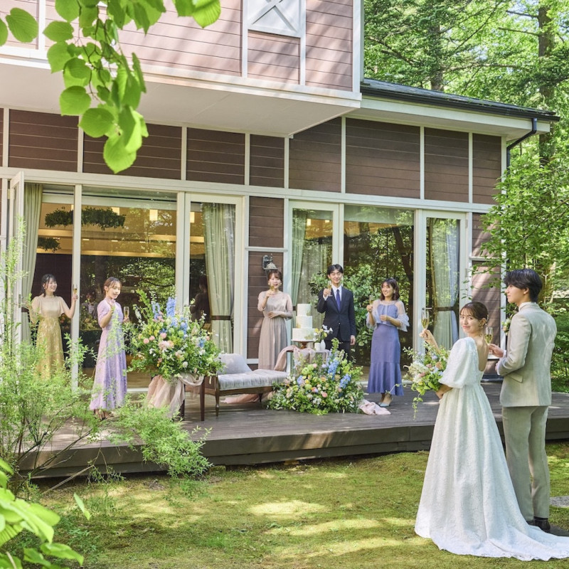 軽井沢駅のガーデンウェディング特集