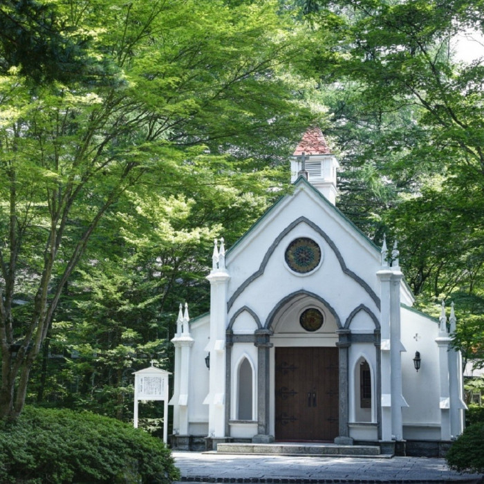 旧軽井沢礼拝堂 旧軽井沢ホテル音羽ノ森