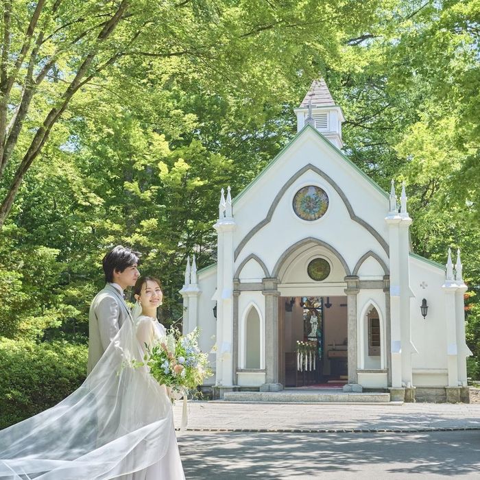軽井沢の森に佇む”ホテル音羽ノ森”でおふたりの大切な原点の場所に